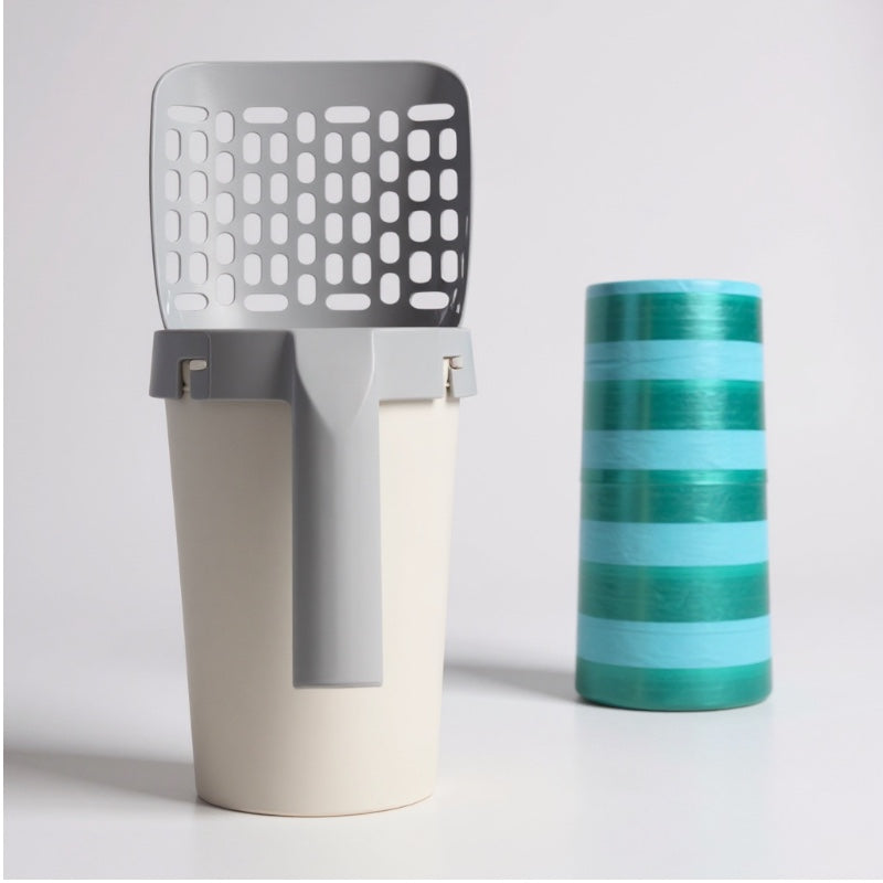 Pelle à Litière pour Chat avec Boîte de Rangement