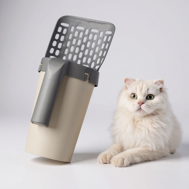 Pelle à Litière pour Chat avec Boîte de Rangement