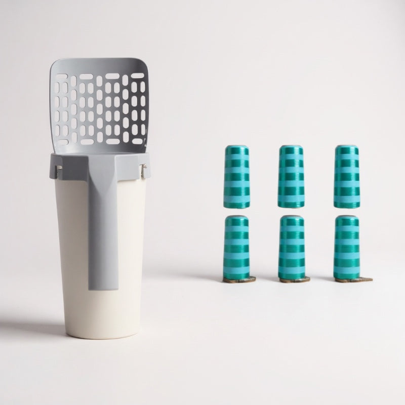 Pelle à Litière pour Chat avec Boîte de Rangement