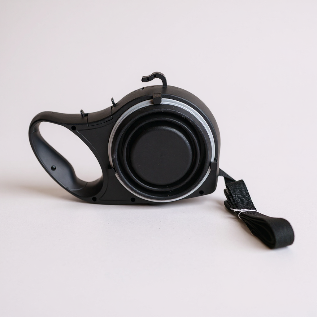 Laisse pour Chien avec Gourde et Coupelle