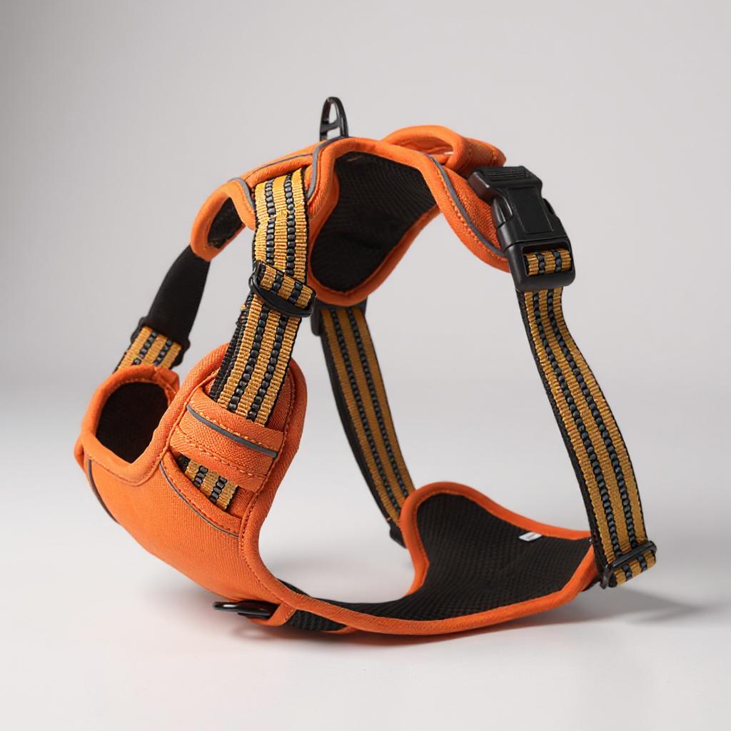 Harnais Chien Anti-Traction Respirant et Réfléchissant