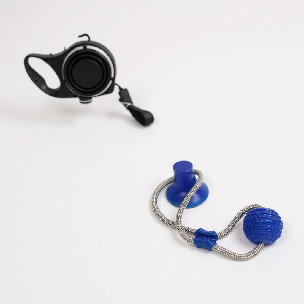 Laisse pour Chien avec Gourde et Coupelle